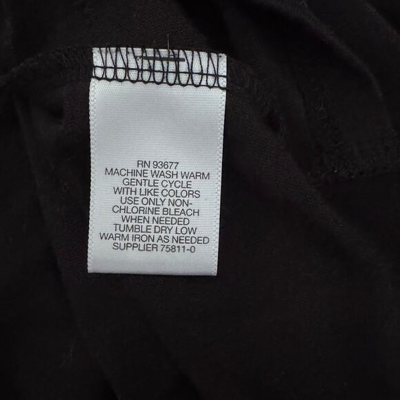 Liz Claiborne Womens Medium Poly Rayon Tiered Sleeveless Tank Top Ruffle - Picture 4 of 5